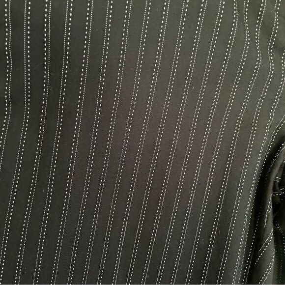 NOH Navy Blue & White Striped Trousers - Picture 6 of 9